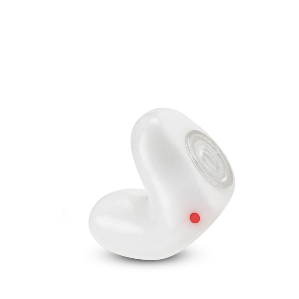 Witte maatwerk muziekoordop Variphone MEP 2G Music