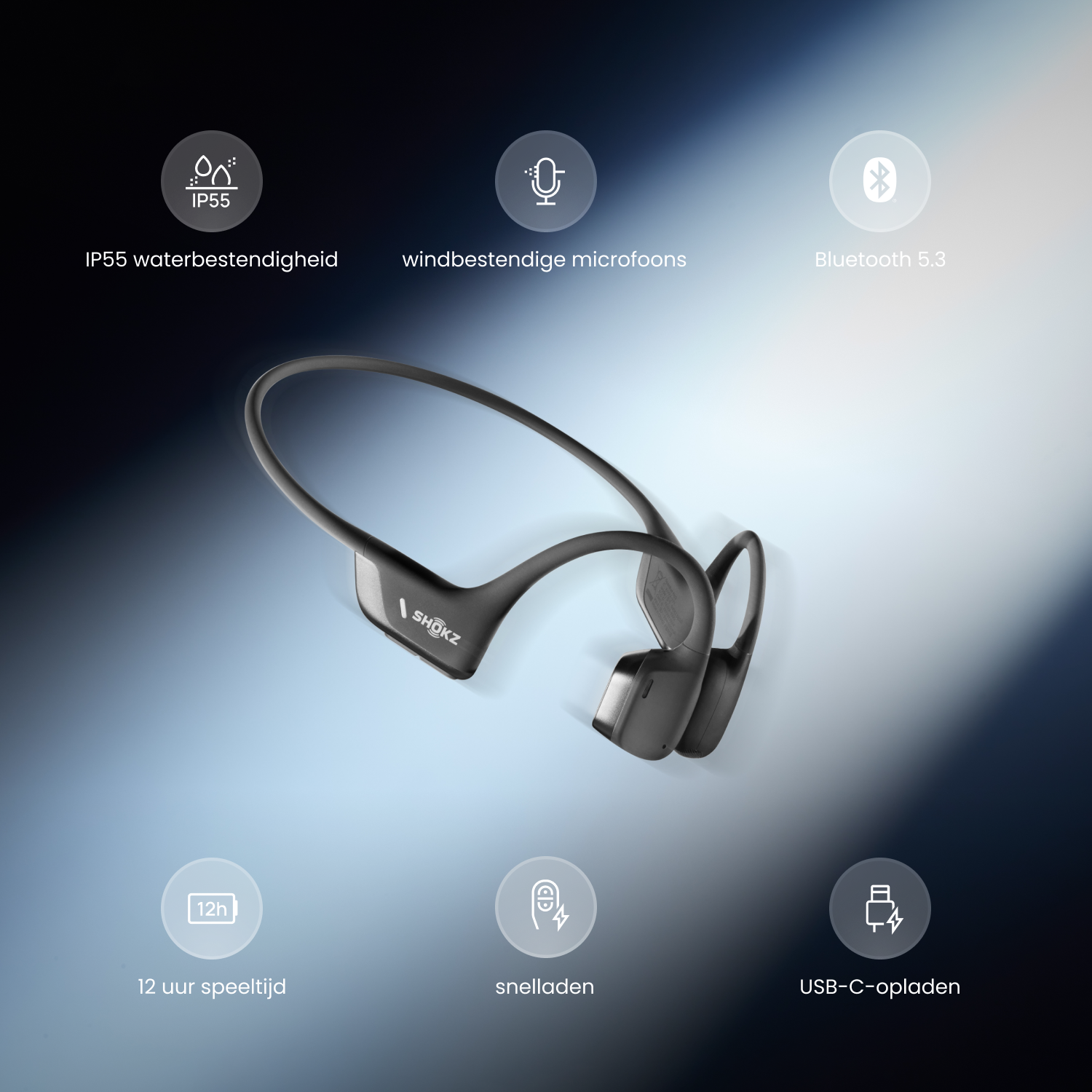 Shokz communicatie via Earprotect